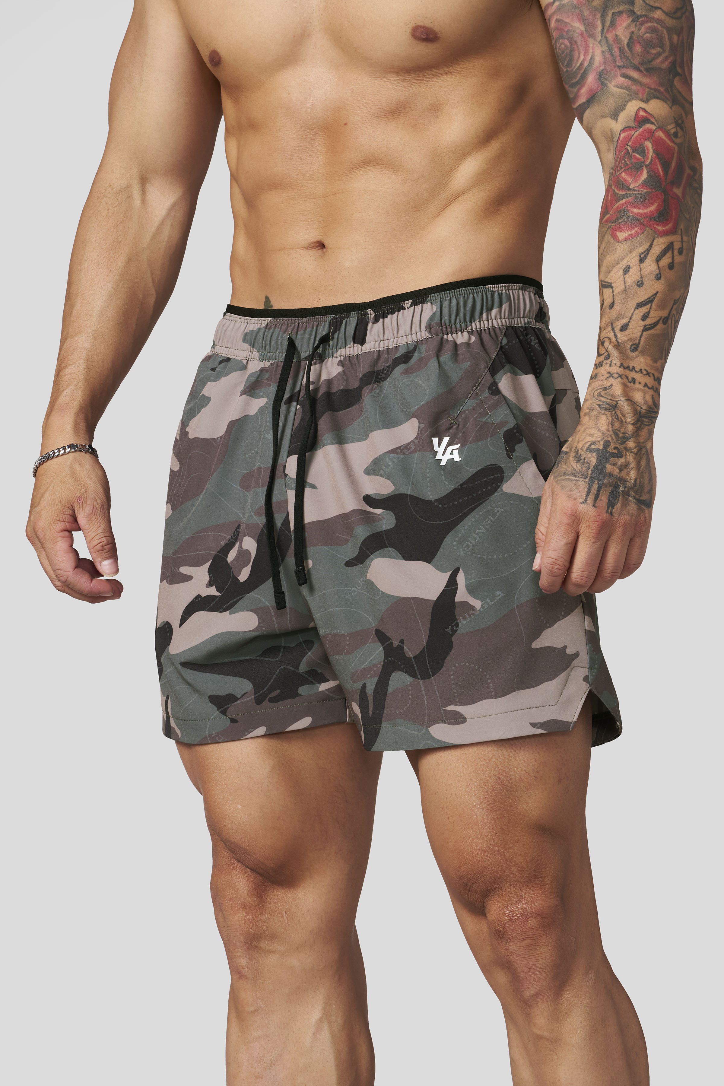 1052 - Reflective Fitness Shorts
