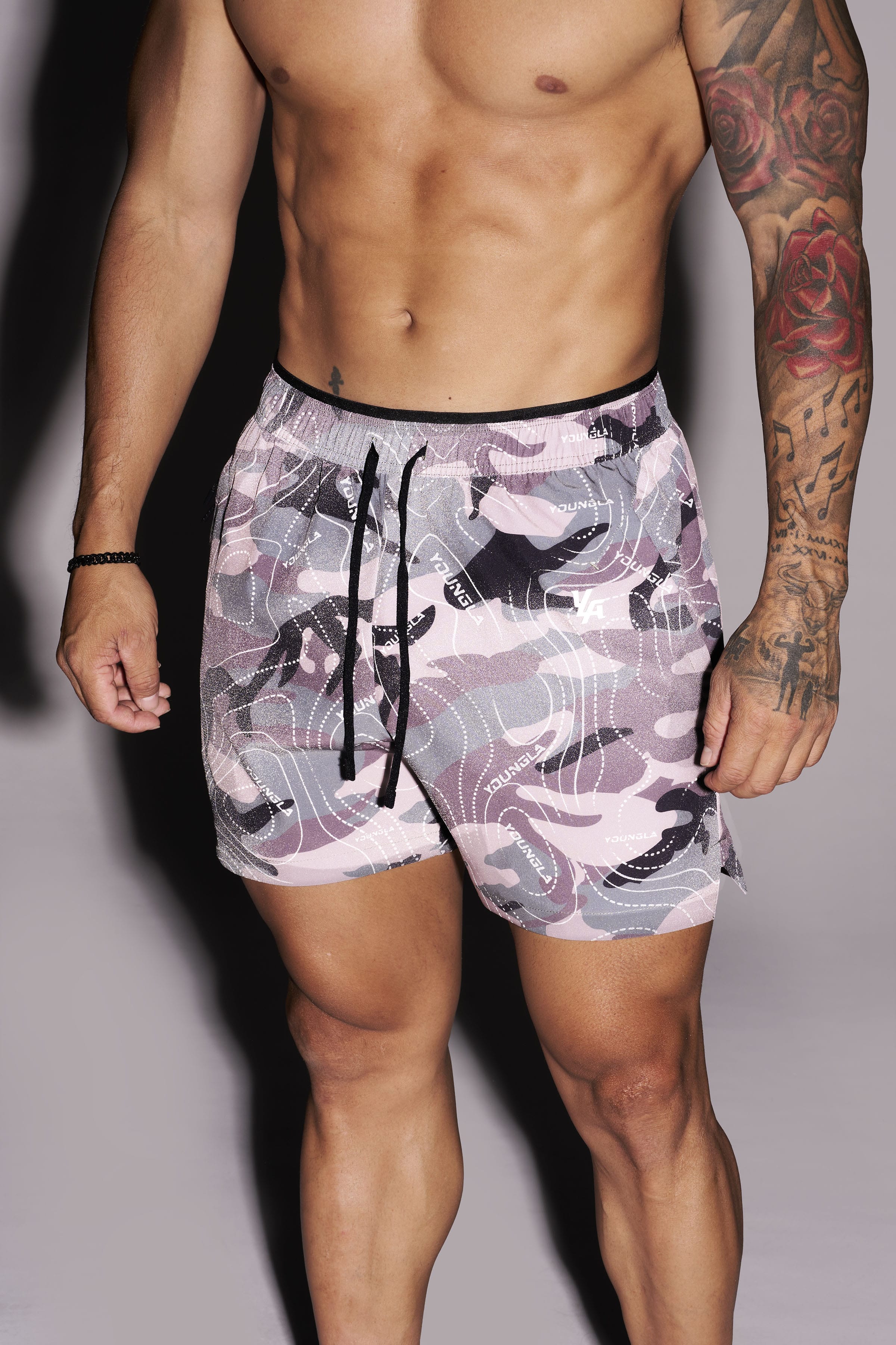 1052 - Reflective Fitness Shorts