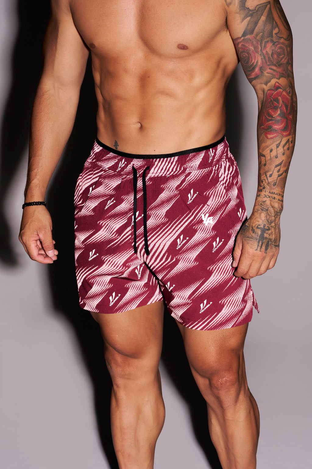 1052 - Reflective Fitness Shorts