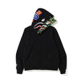 Bathing Ape Hoodie Autumn and Winter Fashion Brand Cardigan Zipper Hoodie Youth Fashion