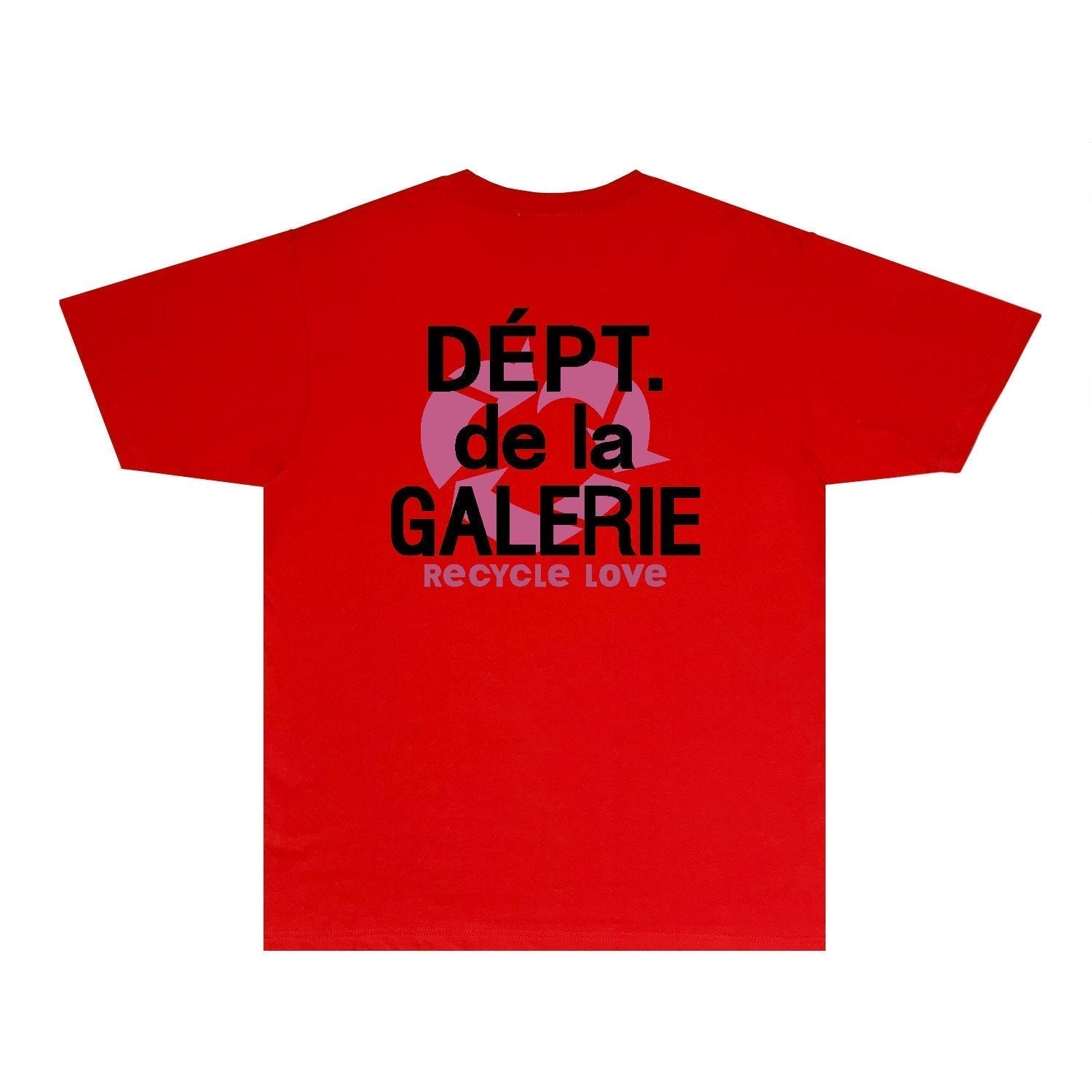 Gallery Dept T Shirt Retro Printed Loose Short-Sleeved Shirt