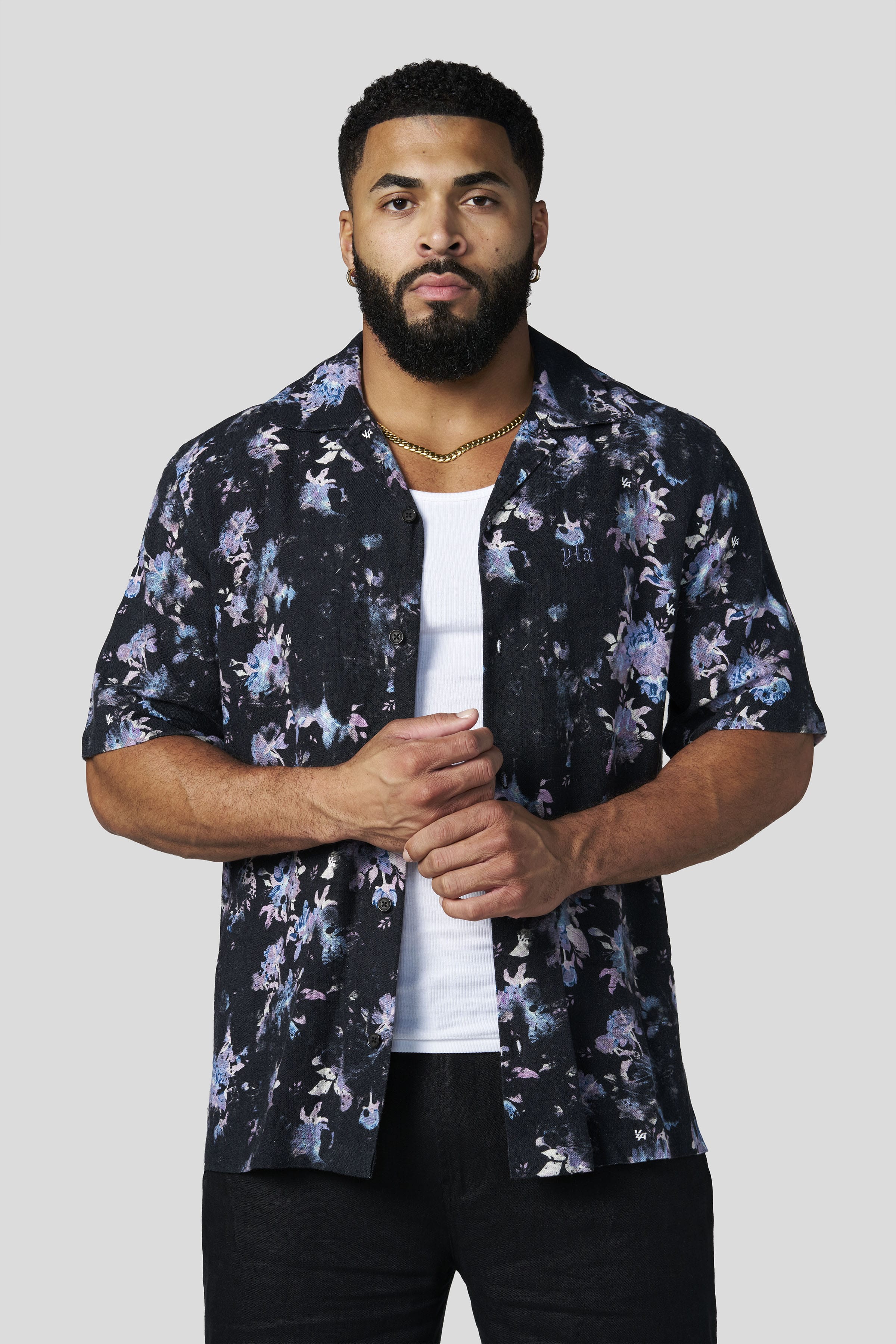 4087 - Riviera Art Button-Ups