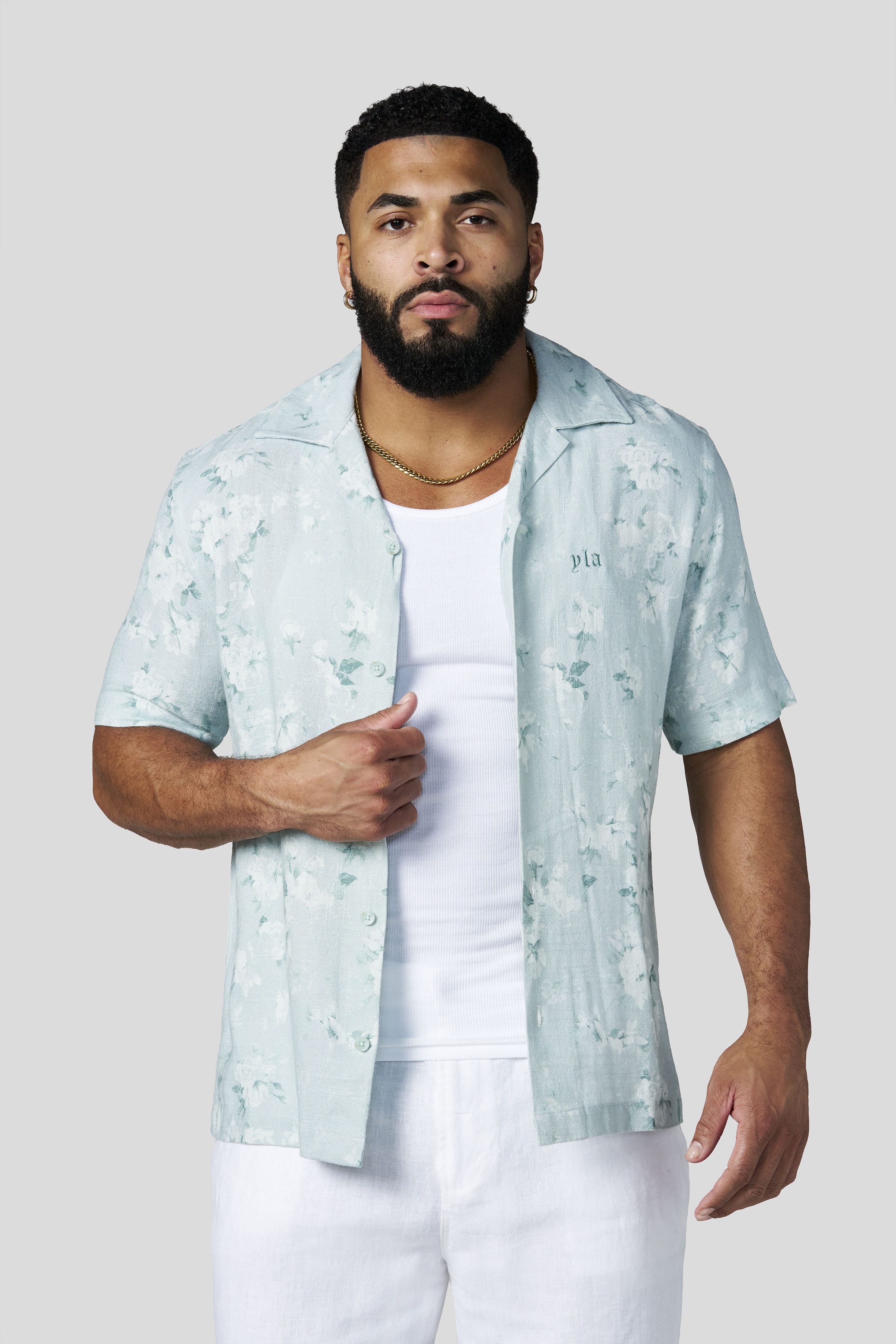 4087 - Riviera Art Button-Ups