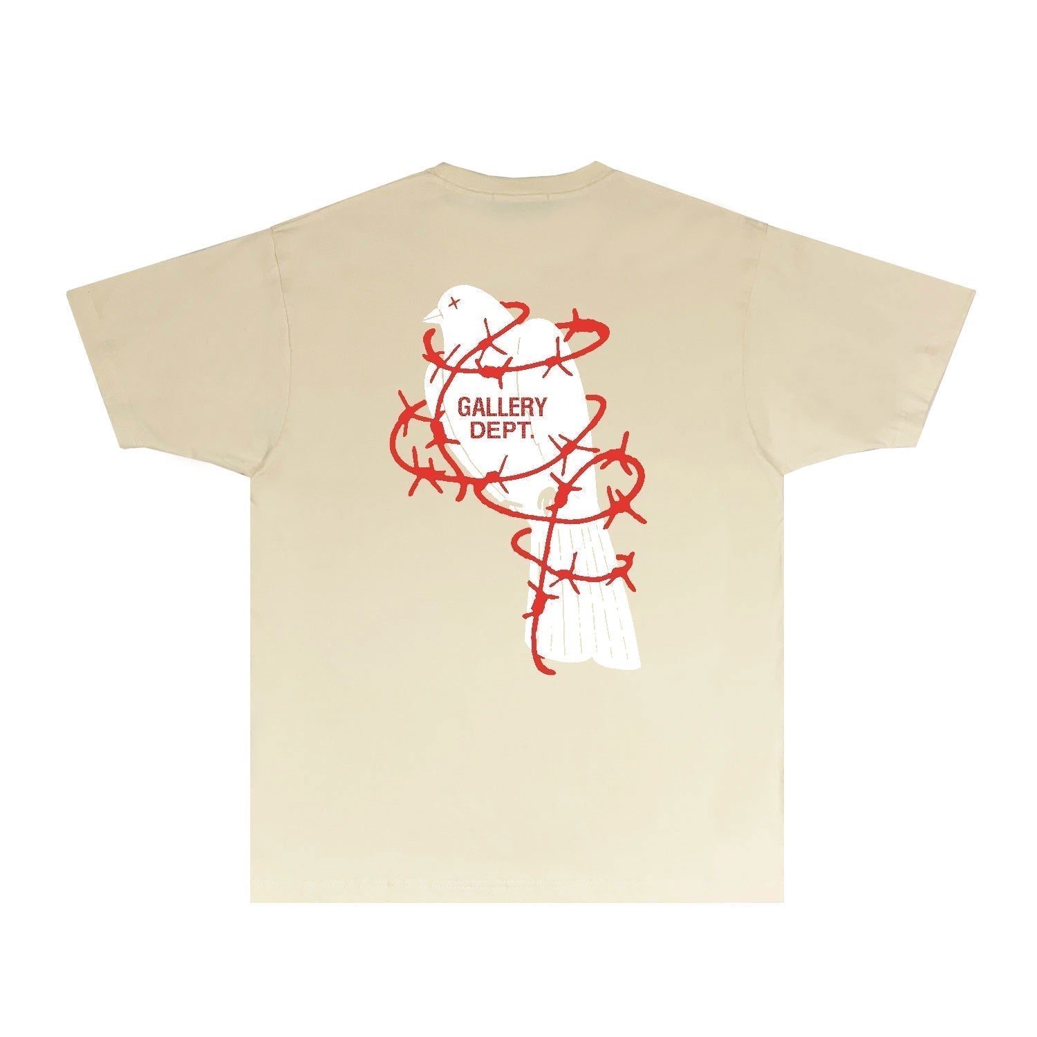 Gallery Dept T Shirt Retro Printed Loose Short-Sleeved Shirt (part2)