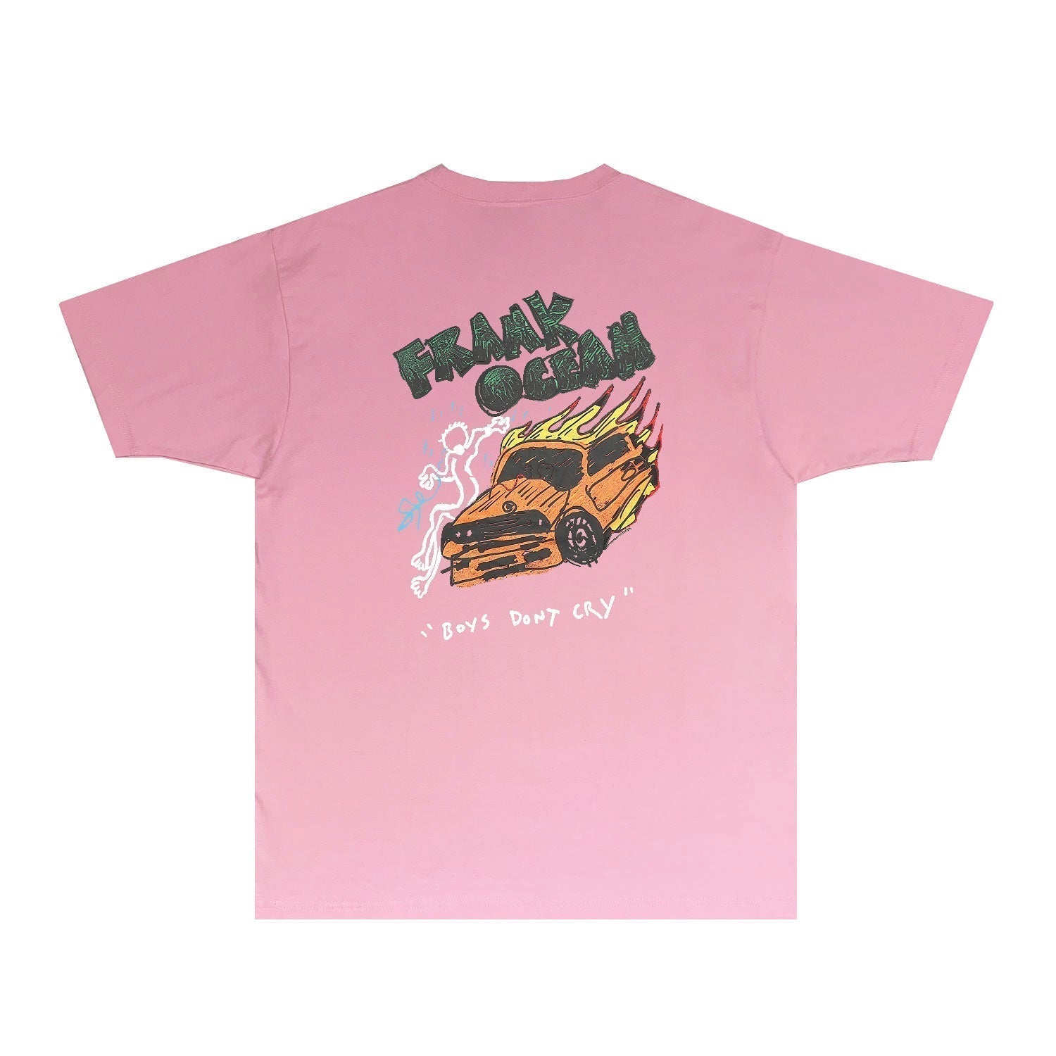 Gallery Dept T Shirt Retro Printed Loose Short-Sleeved Shirt