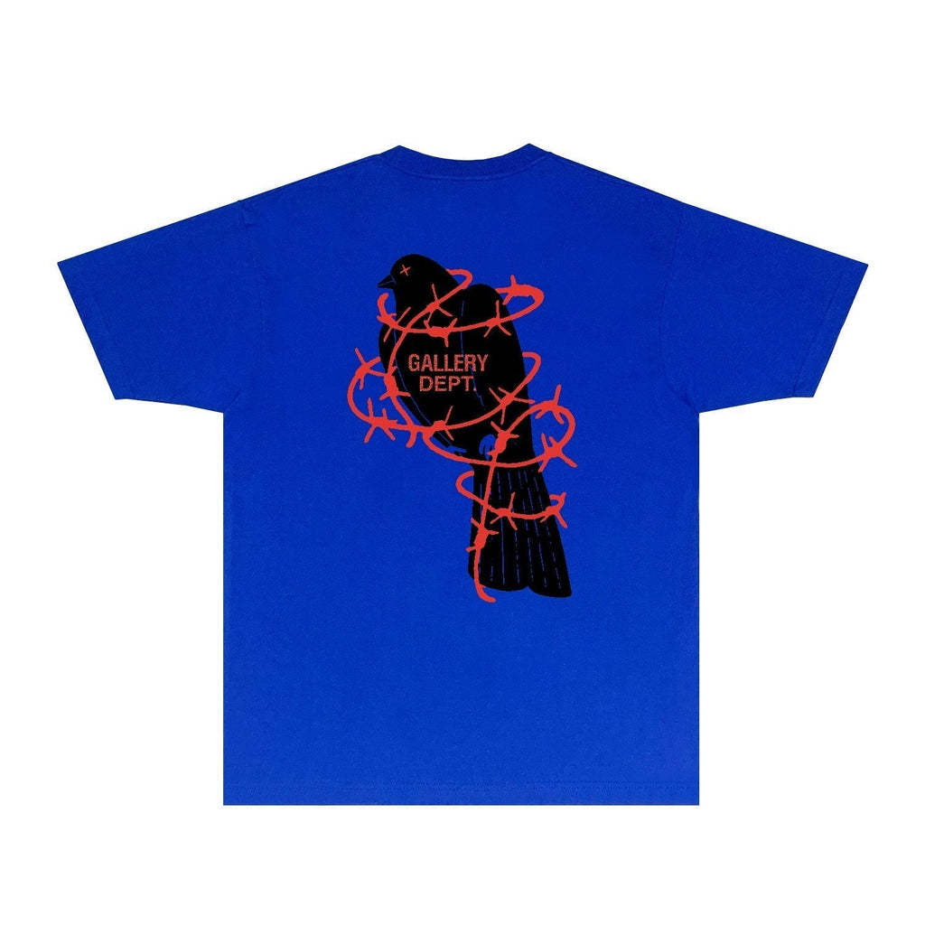 Gallery Dept T Shirt Retro Printed Loose Short-Sleeved Shirt (part2)
