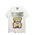 Moschino T-shirt Bear Printed Short-Sleeved T-shirt Couple Wear