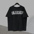 Askyurself T-shirts Logo Pattern Loose FogT-shirts Oversize VTG