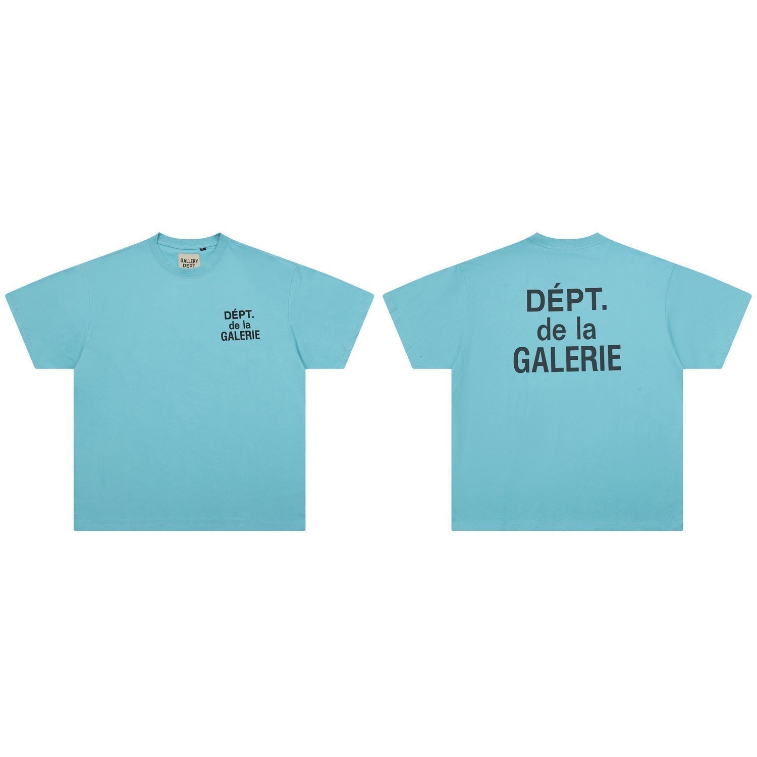 Gallery Dept T-Shirt Alphabet Slogan Short Sleeve T-Shirt