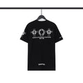 CHH Chrome Heart T Shirts Chrome Hearts Cross Sanskrit Print Short Sleeve Crew Neck T-Shirt
