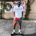 Gallery Dept T-shitrs Printed Double Yarn Cotton Short Sleeve T-shirt