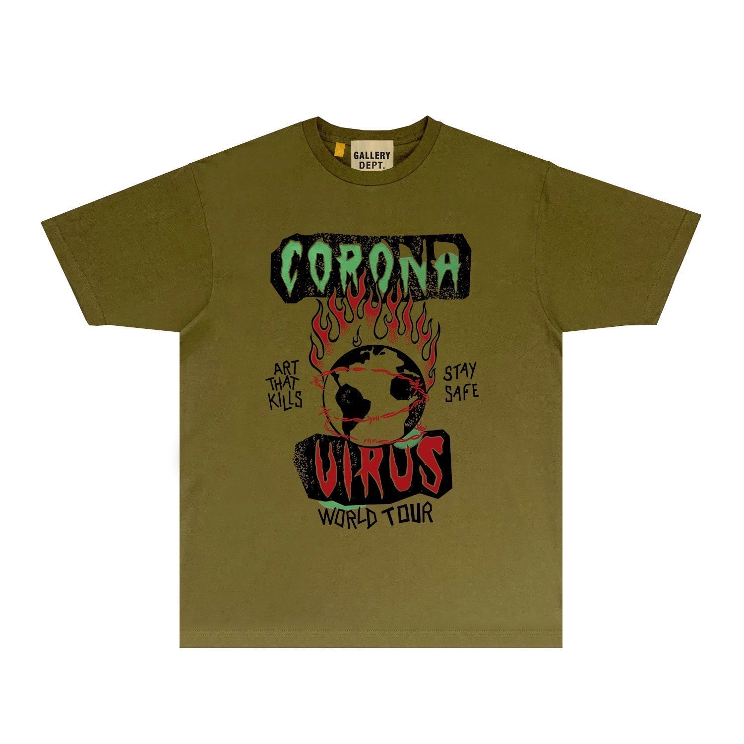 Gallery Dept T Shirts European And American Tee Shirt Short Sleeve T-Shirt Blouse