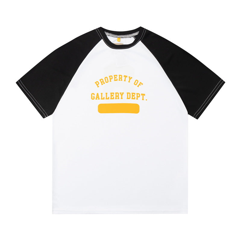 Gallery Dept T Shirts Los Angeles Summer Fashion Short Sleeve Gallery Dept T-shirt Loose