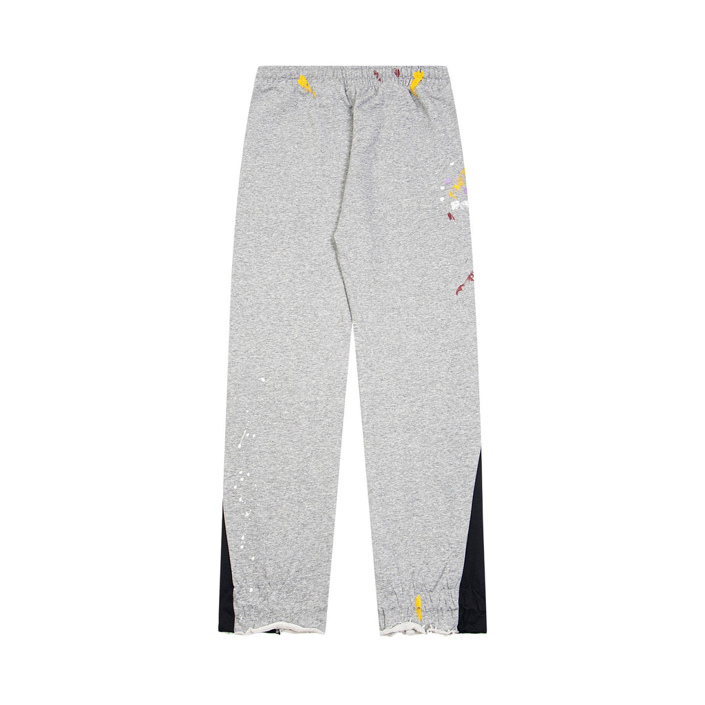 Gallery Dept Sweatpants Hand-painted splashed ink alphabet casual trousers