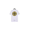 CHH Chrome Heart T Shirts Sanskrit Large Logo Cross Print Short Sleeve T-Shirt