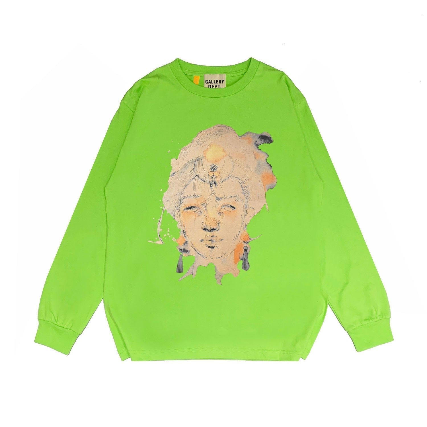 Gallery Dept Long Sleeved Shirt Fashion Brand Long Sleeve Long-Sleeved T-shirt Blouse