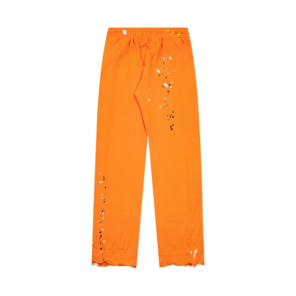 Gallery Dept Sweatpants Hand-painted ink-splashing contrasting casual trousers