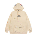 Gallery Dept Hoodie Splash Ink Letter Embroidered Hooded Sweater