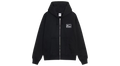 Stussy x Nike Stone Washed Fleece Zip Hoodie Black (FW25)