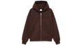 Stussy x Nike Stone Washed Fleece Zip Hoodie Dark Cinder