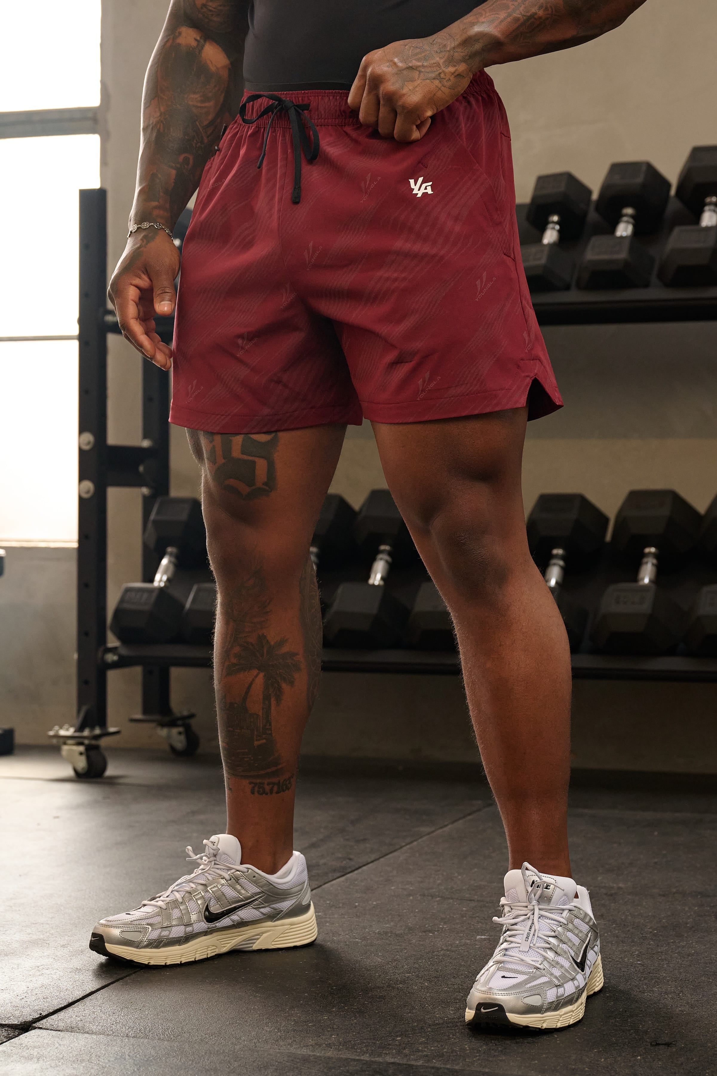 1052 - Reflective Fitness Shorts