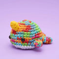 Woobles Beginner Crochet Kit - Rainbow Narwhal